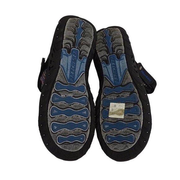 Skechers Reggae Outdoor Lifestyle Sandals Black Slip-on Women Size 7 Sporty - Picture 5 of 6